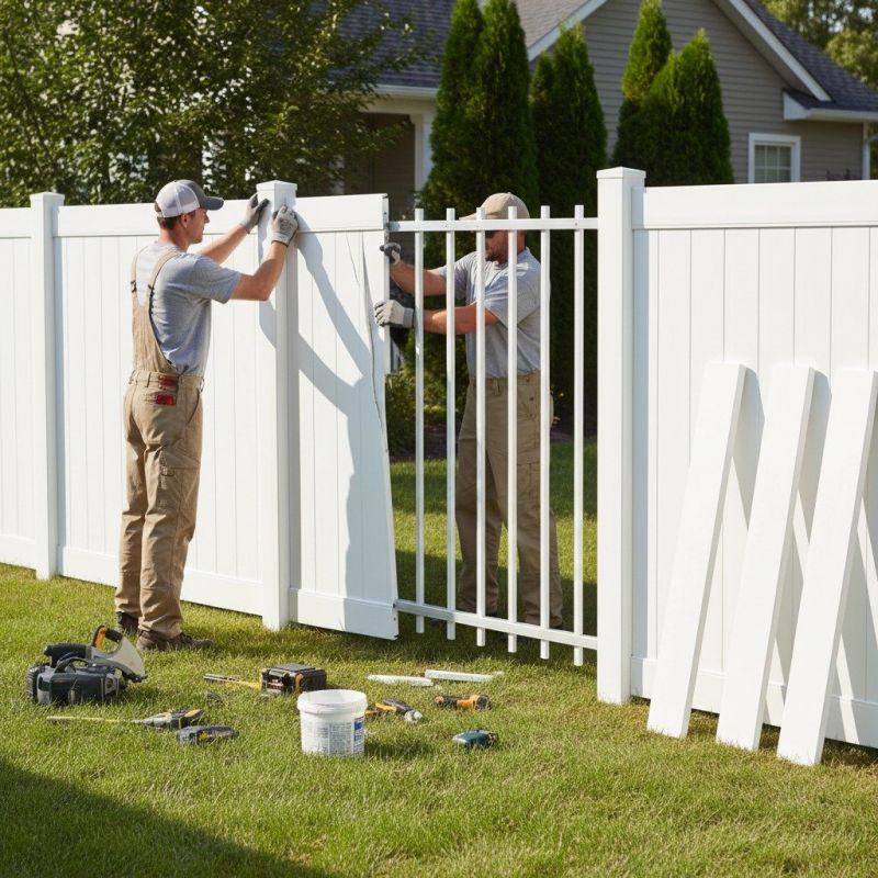 Hurricane Fence Installation